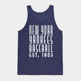 NY Yankees Baseball Tank Top